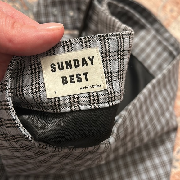 NWOT. Aritzia Sunday Best Pilot Mini Skirt. - Picture 5 of 5